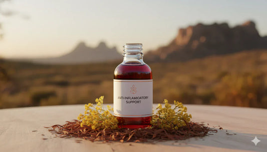 Natural anti-inflammatory support from rooibos and honeybush extract in a wellness setting