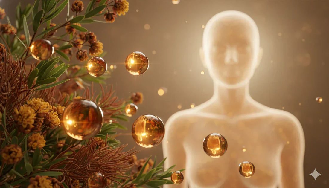 Natural skin health and anti-aging defense from rooibos and honeybush extracts